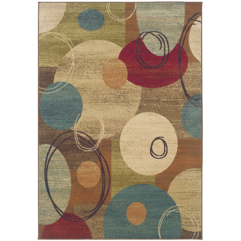 Oriental Weavers 2279A Emerson Gold 1.10 X  3. 3 Area Rug